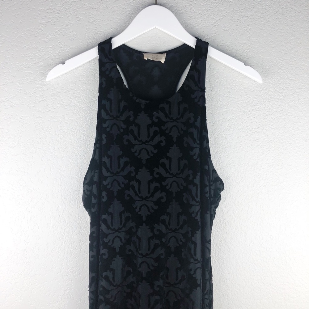 Elegant Black Anthropologie Sleeveless Dress - Picture 4 of 6